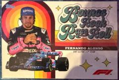 Fernando Alonso [] #BRRR-FA Racing Cards 2022 Topps Formula 1 Bounce Rock Race Roll Prices