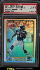 LaDainian Tomlinson [Rookie Refractor] #221 Football Cards 2001 Topps Chrome Prices