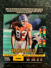 Anthony Miller Football Cards 1995 Panini Donruss Red Zone Prices