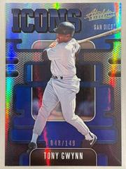 Tony Gwynn [Spectrum Blue] Baseball Cards 2021 Panini Absolute Icons Prices