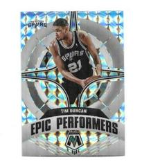 Tim Duncan [Mosaic] Basketball Cards 2021 Panini Mosaic Epic Performers Prices