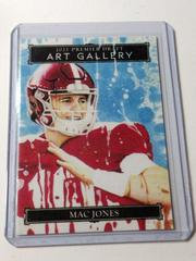 Mac Jones #AG-13 Football Cards 2021 Sage Premier Draft Art Gallery Prices
