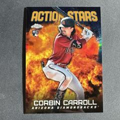Corbin Carroll [Gold] #ASC-3 Baseball Cards 2023 Topps Chrome Update Action Stars Prices