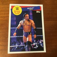 Neville #30 Wrestling Cards 2015 Topps Heritage WWE Rookie of the Year Prices