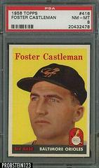 Foster Castleman #416 Baseball Cards 1958 Topps Prices