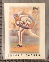 Dwight Gooden Baseball Cards 1986 Topps Mini League Leaders Prices