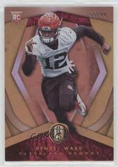 Denzel Ward Football Cards 2018 Panini Gold Standard Prices