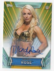 Mandy Rose [Gold] #A-MR Wrestling Cards 2019 Topps WWE Women's Division Autographs Prices