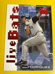 Alex Rodriguez #7 Baseball Cards 1999 Skybox Premium Live Bats Prices