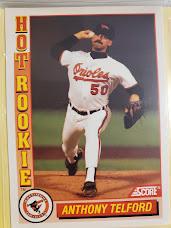 Anthony Telford #8 Baseball Cards 1992 Score Hot Rookies Prices