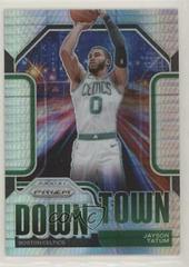 Jayson Tatum [Hyper Prizm] #6 Basketball Cards 2020 Panini Prizm Downtown Bound Prices