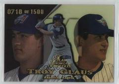 Troy Glaus [Row 1] Baseball Cards 1999 Flair Showcase Prices