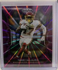 Terry McLaurin [Purple FOTL] #100 Football Cards 2022 Panini Certified Prices