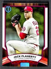Jack Flaherty [Red] #2 Baseball Cards 2022 Topps Tribute Prices