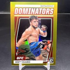 Henry Cejudo [Gold] #24 Ufc Cards 2023 Panini Donruss Optic UFC Dominators Prices