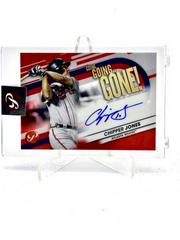 Chipper Jones [Red] Baseball Cards 2023 Topps Pristine Going Gone Autographs Prices