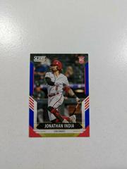 Jonathan India [Blue] #3 Baseball Cards 2021 Panini Chronicles Score Prices