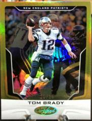 Tom Brady [Mirror Gold] #15 Football Cards 2017 Panini Certified Prices