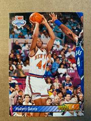 Hubert Davis Basketball Cards 1992 Upper Deck Prices