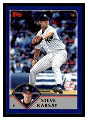 Steve Karsay Baseball Cards 2003 Topps Prices