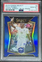 Paul Pogba [White Jersey Blue Prizm] Soccer Cards 2015 Panini Select Prices