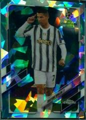 Cristiano Ronaldo [Aqua] Soccer Cards 2020 Topps Chrome UEFA Champions League Prices