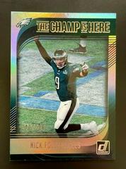 Nick Foles [Holo] Football Cards 2018 Donruss Champ is Here Prices