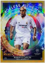 Roberto Carlos [Gold] #AA-4 Soccer Cards 2021 Topps Merlin Chrome UEFA Ageless Alchemy Prices