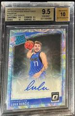 Luka Doncic [Premium Box Set Autograph] Basketball Cards 2018 Panini Donruss Optic Prices