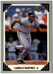 Carmelo Martinez #160 Baseball Cards 1991 Leaf Prices