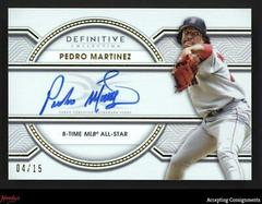 Pedro Martinez #LAC-PM Baseball Cards 2022 Topps Definitive Legendary Autograph Collection Prices