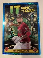 Jordan Lawlar [Atomic] Baseball Cards 2022 Bowman Chrome It Came To The League Prices