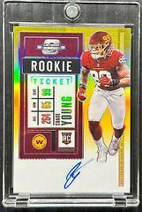 Chase Young [Autograph Gold] #102 Football Cards 2020 Panini Contenders Optic Prices