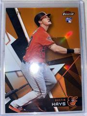 Austin Hays [Orange Refractor] #11 Baseball Cards 2018 Topps Finest Prices