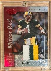 Brett Favre [Mirror Red Jersey] #32 Football Cards 2002 Leaf Certified Prices