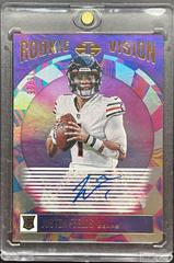 Justin Fields [Gold] Football Cards 2021 Panini Illusions Rookie Vision Signatures Prices