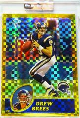 Drew Brees [Gold Xfractor] #65 Football Cards 2003 Topps Chrome Prices