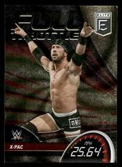 X-Pac [Gold] #4 Wrestling Cards 2023 Donruss Elite WWE Full Throttle Prices