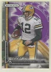 Aaron Rodgers [Purple] #39 Football Cards 2014 Topps Strata Prices