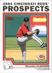 Brandon Claussen #T110 Baseball Cards 2004 Topps Traded Prices