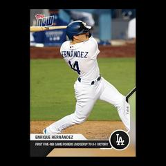 Enrique Hernandez #6 Baseball Cards 2020 Topps Now Prices