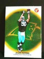 Julius Peppers [Gold Refractor] #135 Football Cards 2002 Topps Pristine Prices