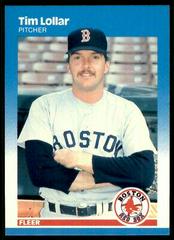 Tim Lollar #38 Baseball Cards 1987 Fleer Prices