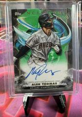 Alek Thomas [Green] #BRES-AT Baseball Cards 2023 Topps Inception Rookie and Emerging Stars Autographs Prices