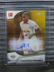 Christopher Nkunku [Gold] #BCA-CN Soccer Cards 2022 Topps Chrome Bundesliga Autographs Prices