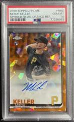 Mitch Keller [Orange Refractor] #MKE Baseball Cards 2019 Topps Chrome Sapphire Rookie Autographs Prices