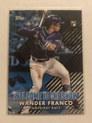 Wander Franco [Black] #WTTS-25 Baseball Cards 2022 Topps Welcome to the Show Prices
