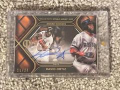 David Ortiz Baseball Cards 2022 Topps Tribute to World Series MVPs Autographs Prices