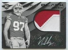Nick Bosa [Patch Autograph] #109 Football Cards 2019 Panini Black Prices