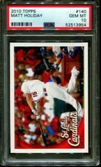 Matt Holiday #140 Baseball Cards 2010 Topps Prices